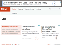 Tablet Screenshot of 4g.alltop.com