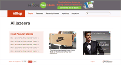 Desktop Screenshot of al-jazeera.alltop.com