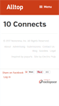 Mobile Screenshot of 10-connects.alltop.com