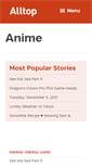 Mobile Screenshot of anime.alltop.com