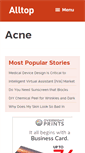 Mobile Screenshot of acne.alltop.com