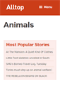 Mobile Screenshot of animals.alltop.com