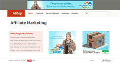 Desktop Screenshot of affiliate-marketing.alltop.com