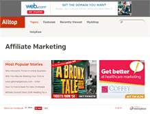 Tablet Screenshot of affiliate-marketing.alltop.com